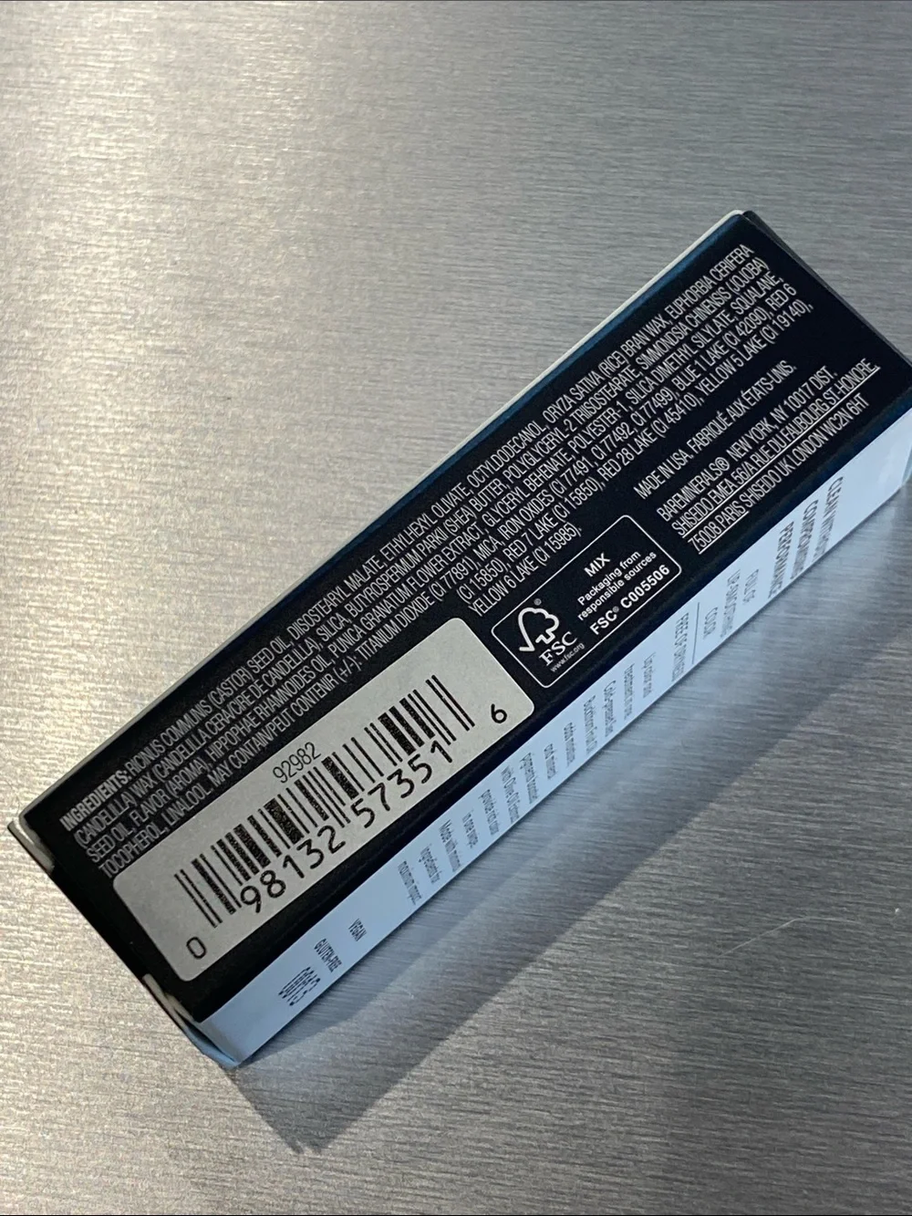 bareMinerals Mineralist Hydra-Smoothing Lipstick — Romance NIB .12 oz